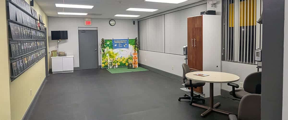 the gathering room at CABTC