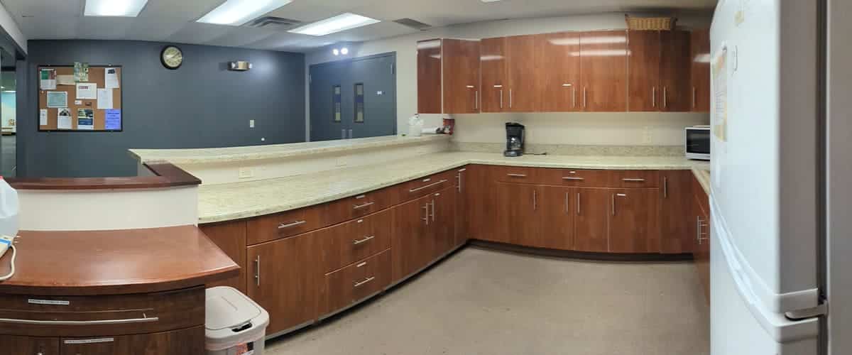 the kitchen at CABTC